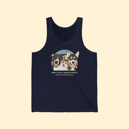 Jersey Tank Top | FUNDRAISER | Happy Tails Canine Rescue - Detezi Designs-39830348532061602080