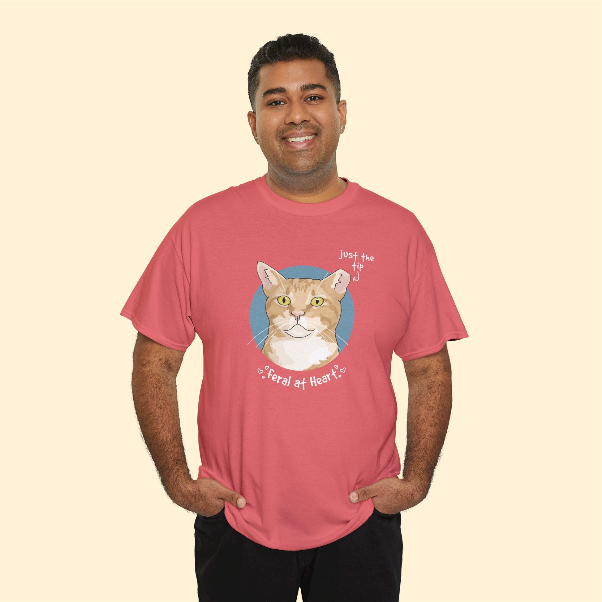 Just The Tip | FUNDRAISER for Feral At Heart | T-shirt - Detezi Designs-37675438040079098079