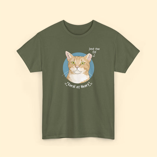 Just The Tip | FUNDRAISER for Feral At Heart | T-shirt - Detezi Designs - 37675438040079098079