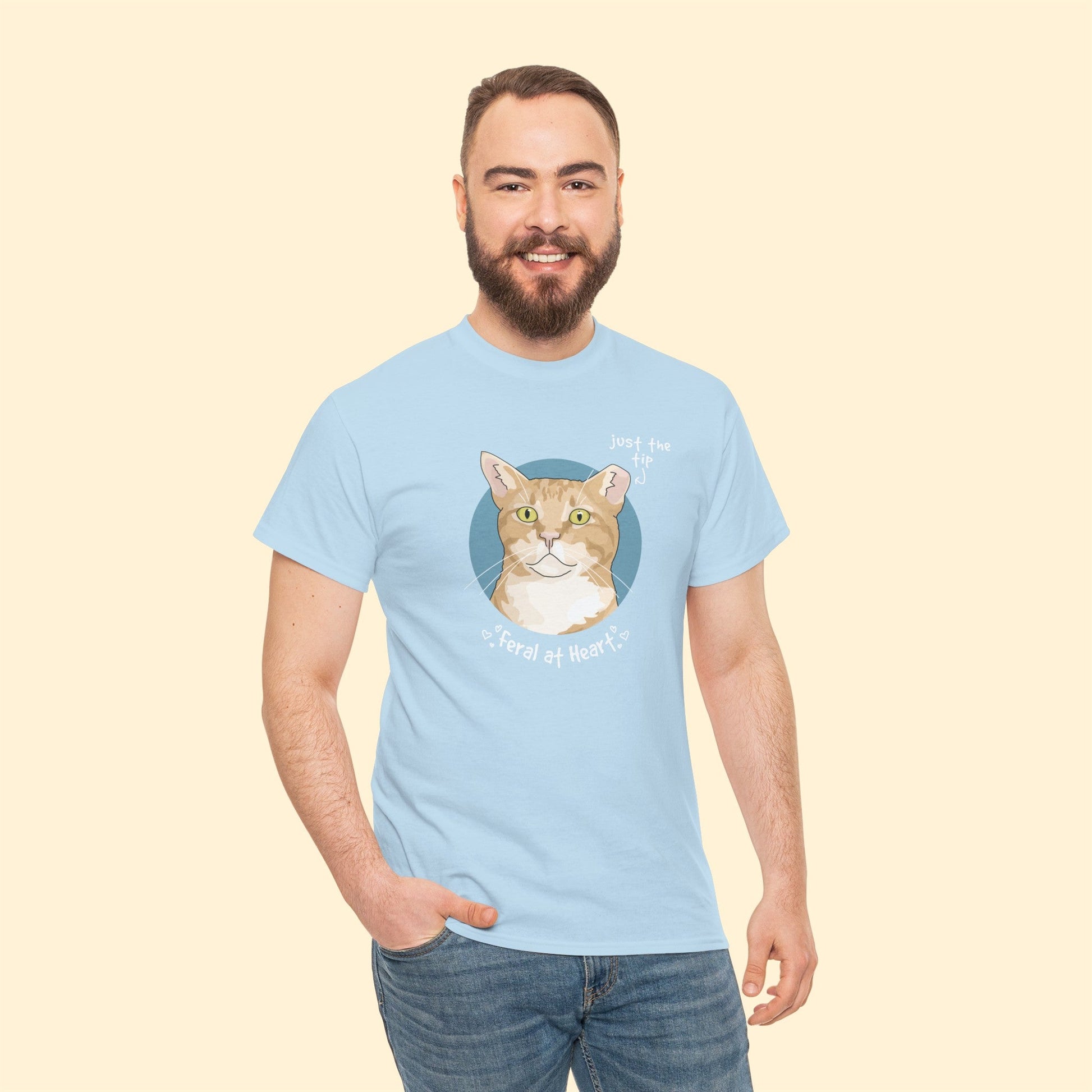 Just The Tip | FUNDRAISER for Feral At Heart | T-shirt - Detezi Designs-37675438040079098079