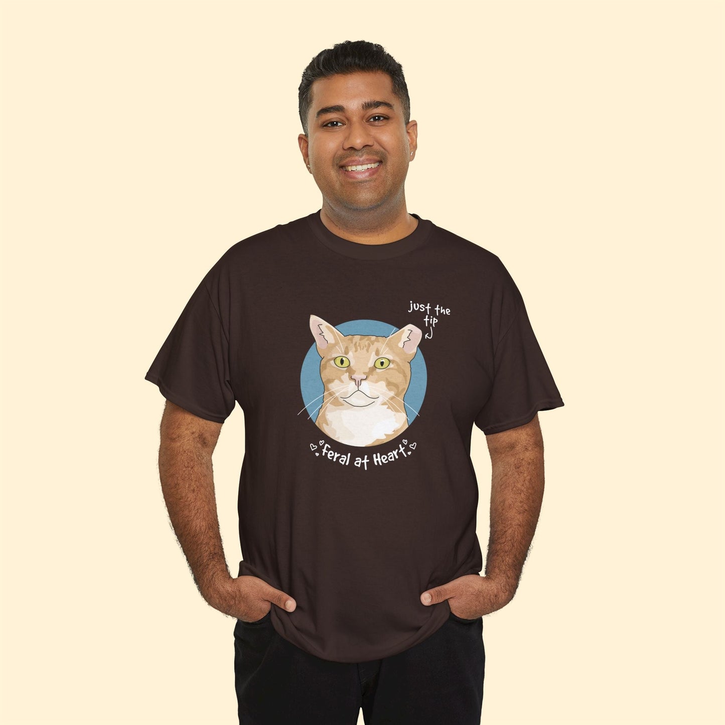 Just The Tip | FUNDRAISER for Feral At Heart | T-shirt - Detezi Designs - 37675438040079098079