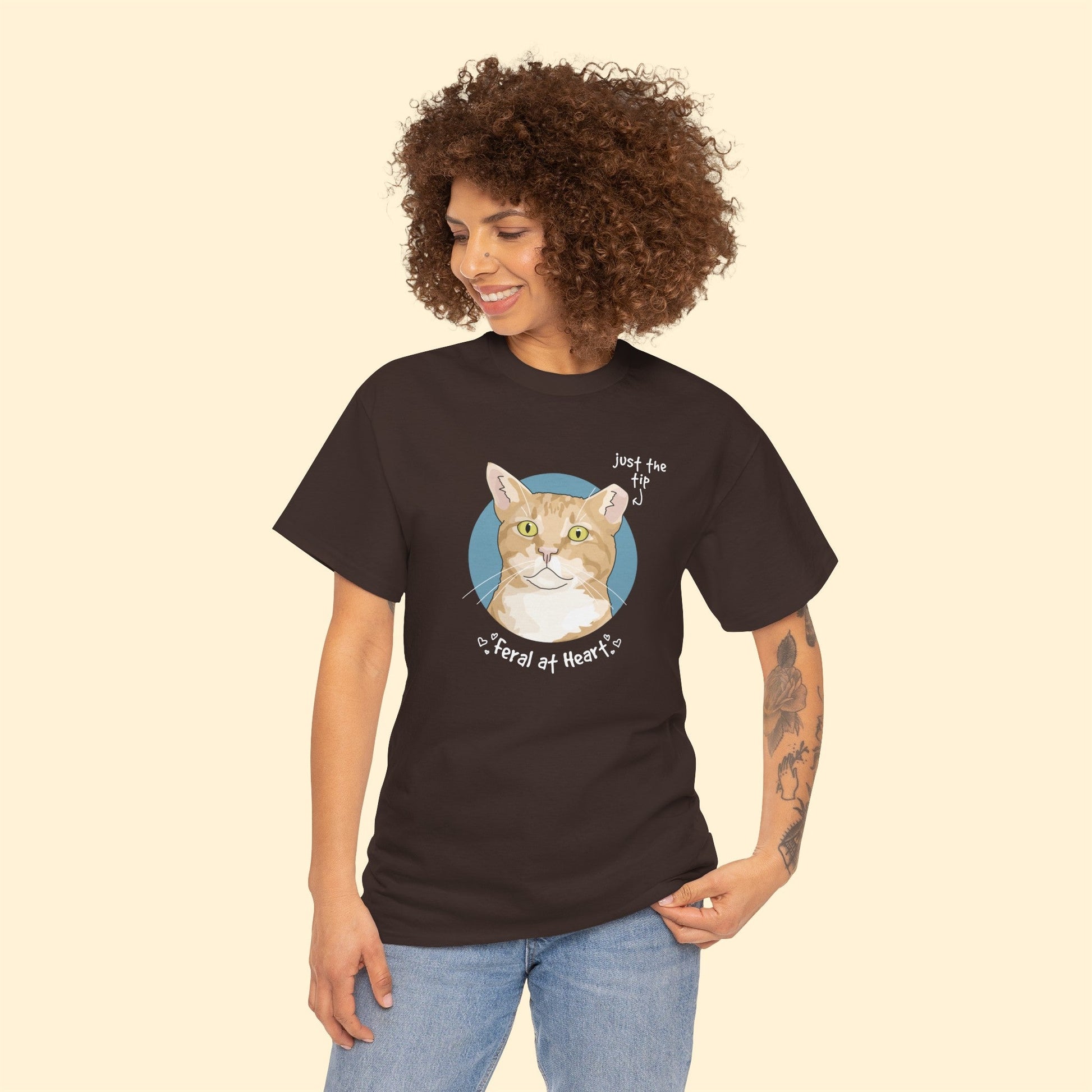 Just The Tip | FUNDRAISER for Feral At Heart | T-shirt - Detezi Designs-37675438040079098079