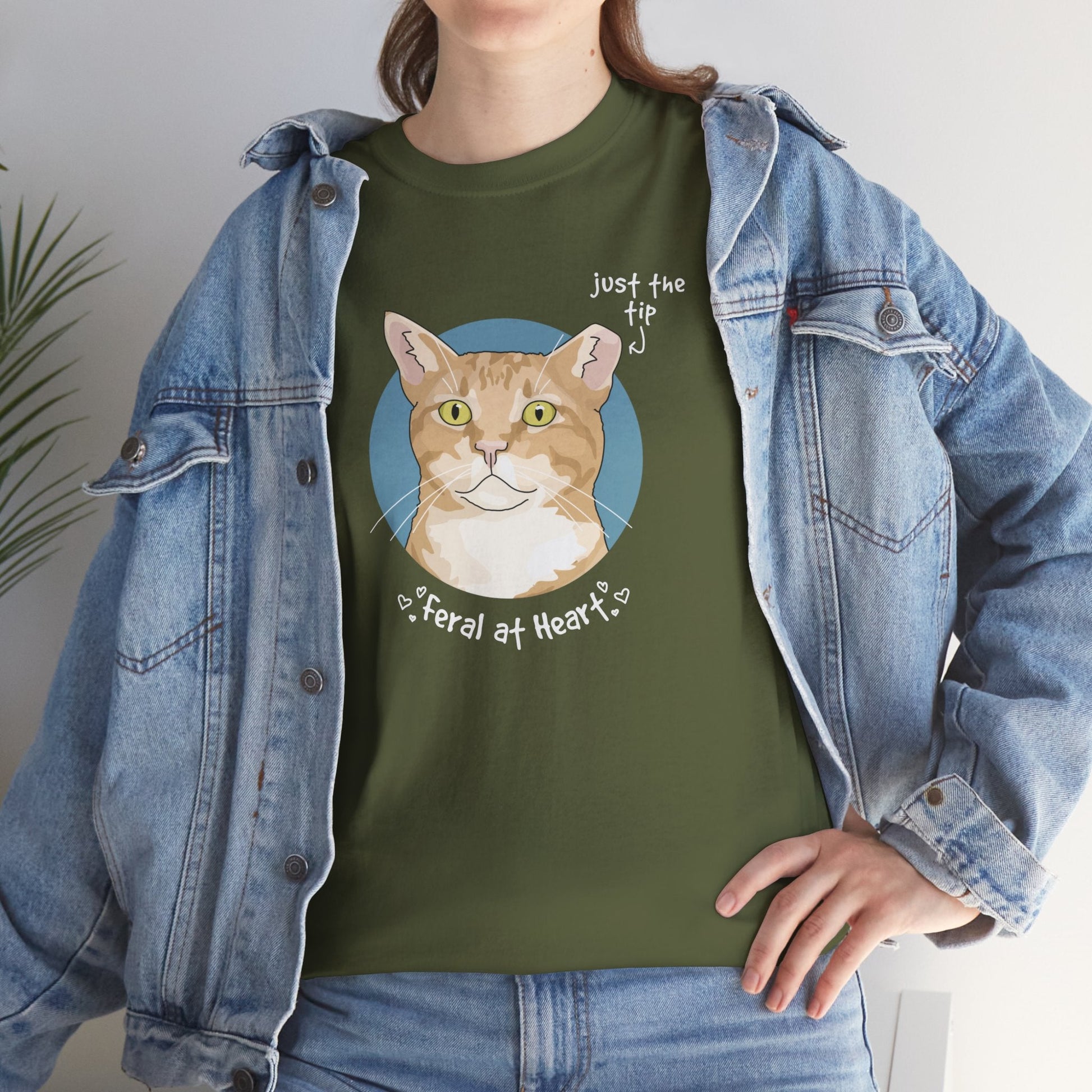 Just The Tip | FUNDRAISER for Feral At Heart | T-shirt - Detezi Designs-86834962701193173771