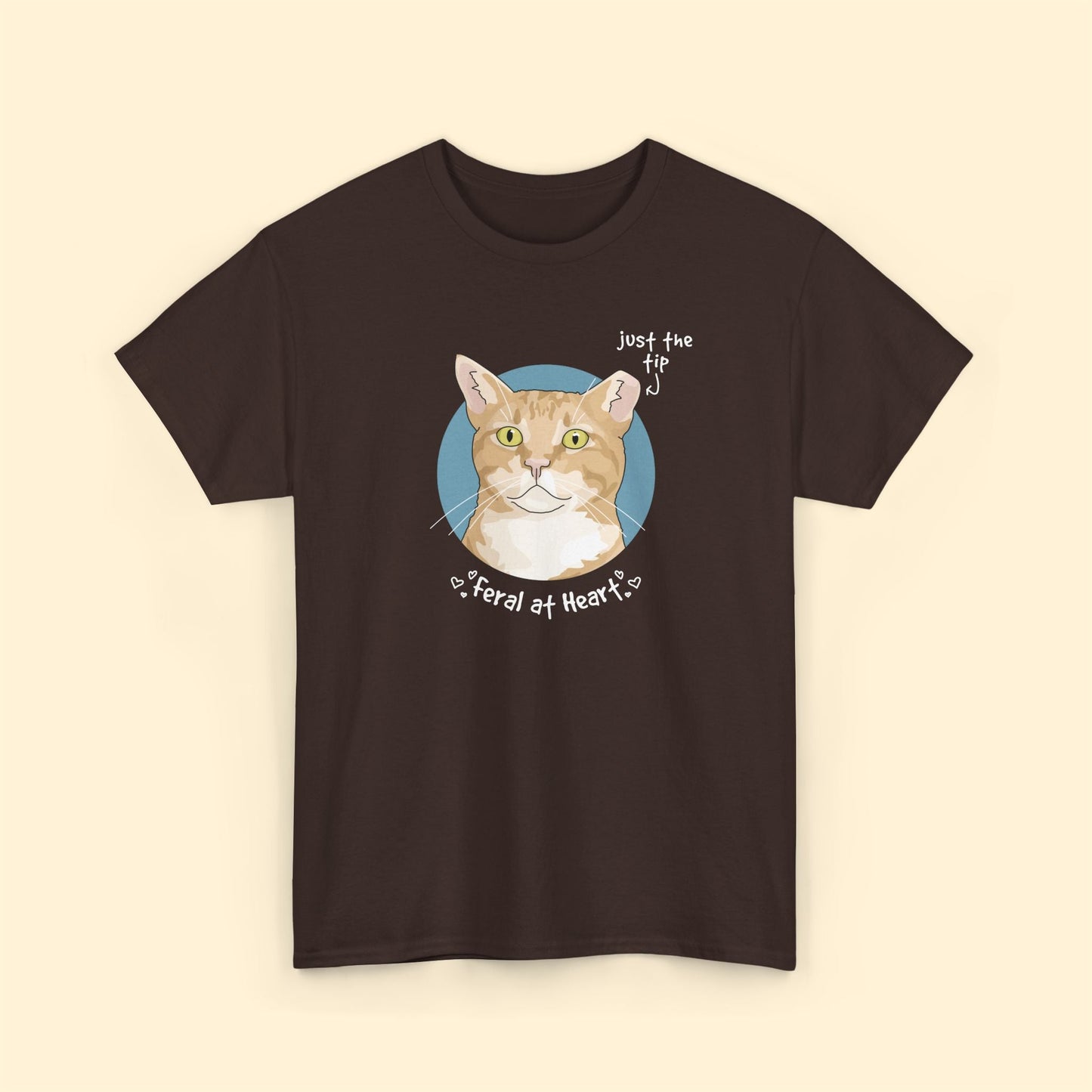 Just The Tip | FUNDRAISER for Feral At Heart | T-shirt - Detezi Designs - 86834962701193173771