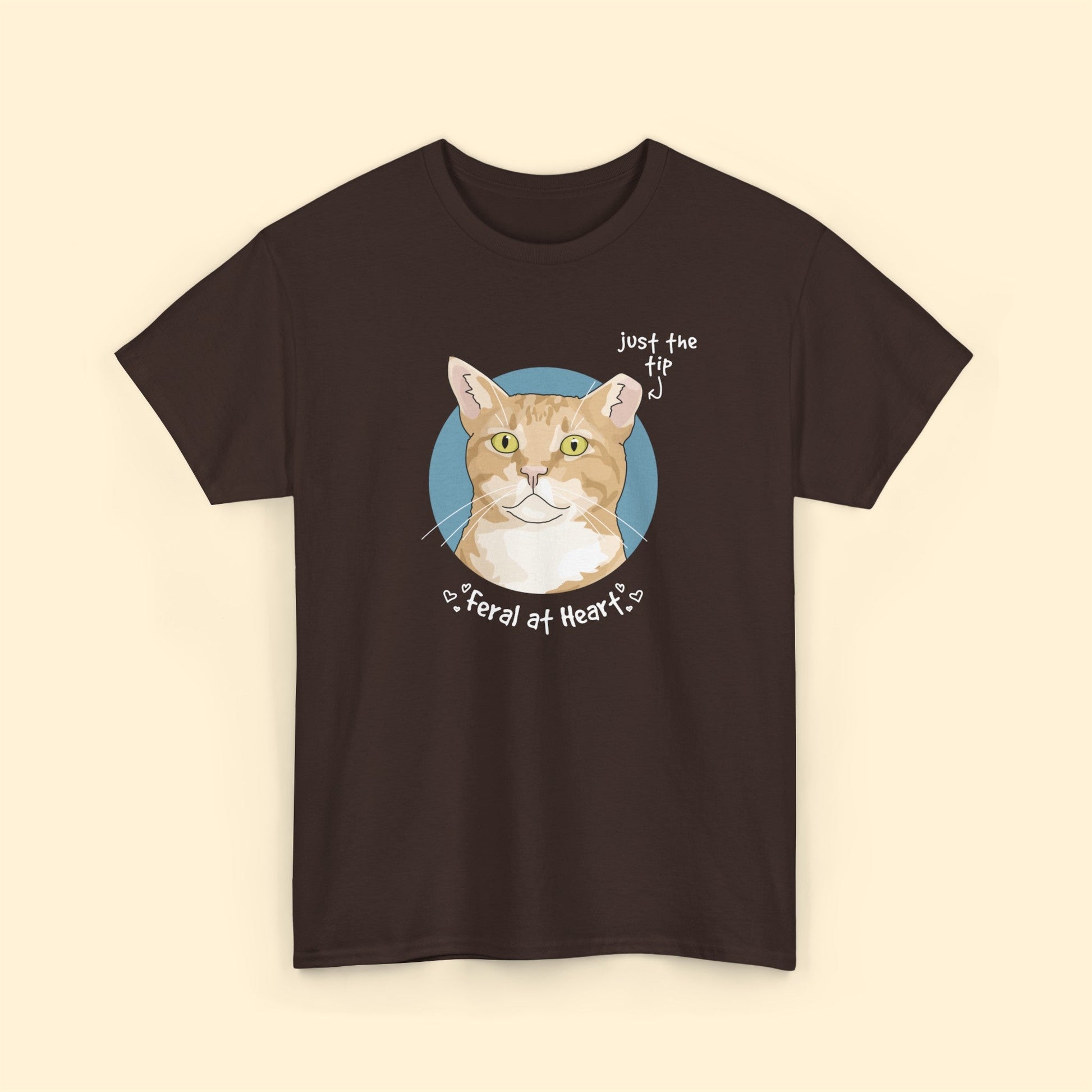 Just The Tip | FUNDRAISER for Feral At Heart | T-shirt - Detezi Designs-86834962701193173771