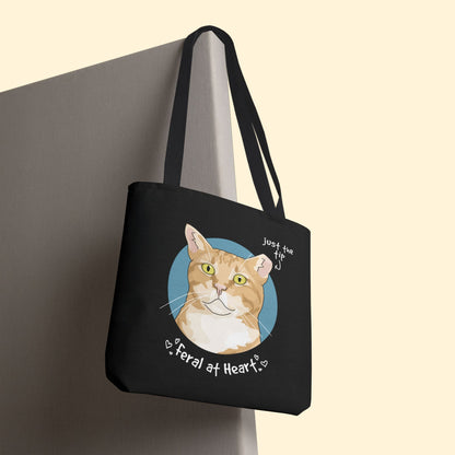 Just The Tip | FUNDRAISER for Feral At Heart | Tote Bag - Detezi Designs - 65655082656341586786