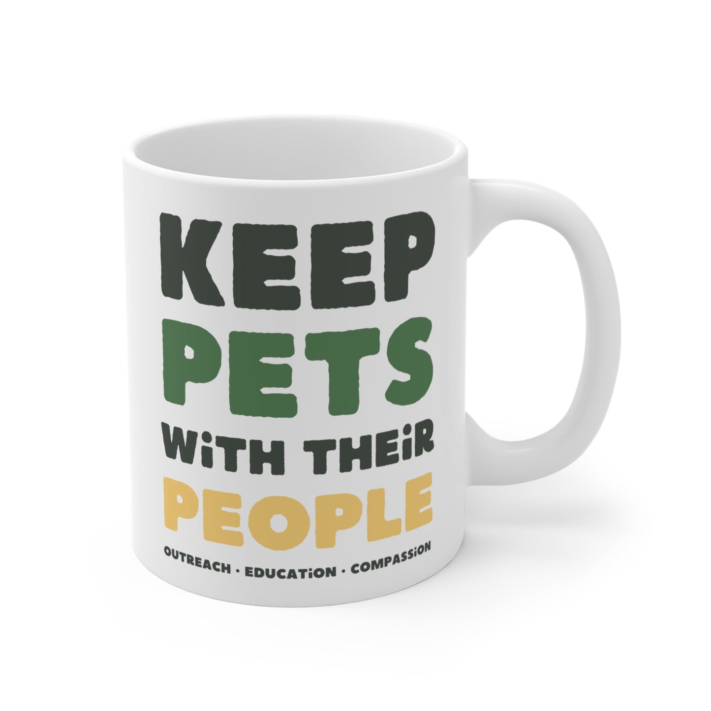 Keep Pets With Their People | Mug - Detezi Designs-67729201051797133564