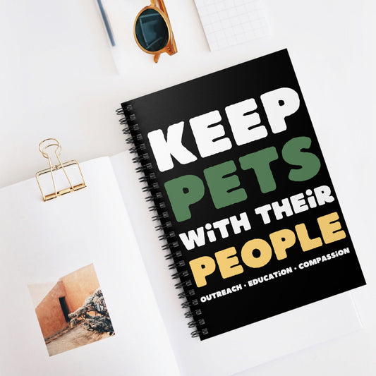 Keep Pets With Their People | Notebook - Detezi Designs-16841086493784435858