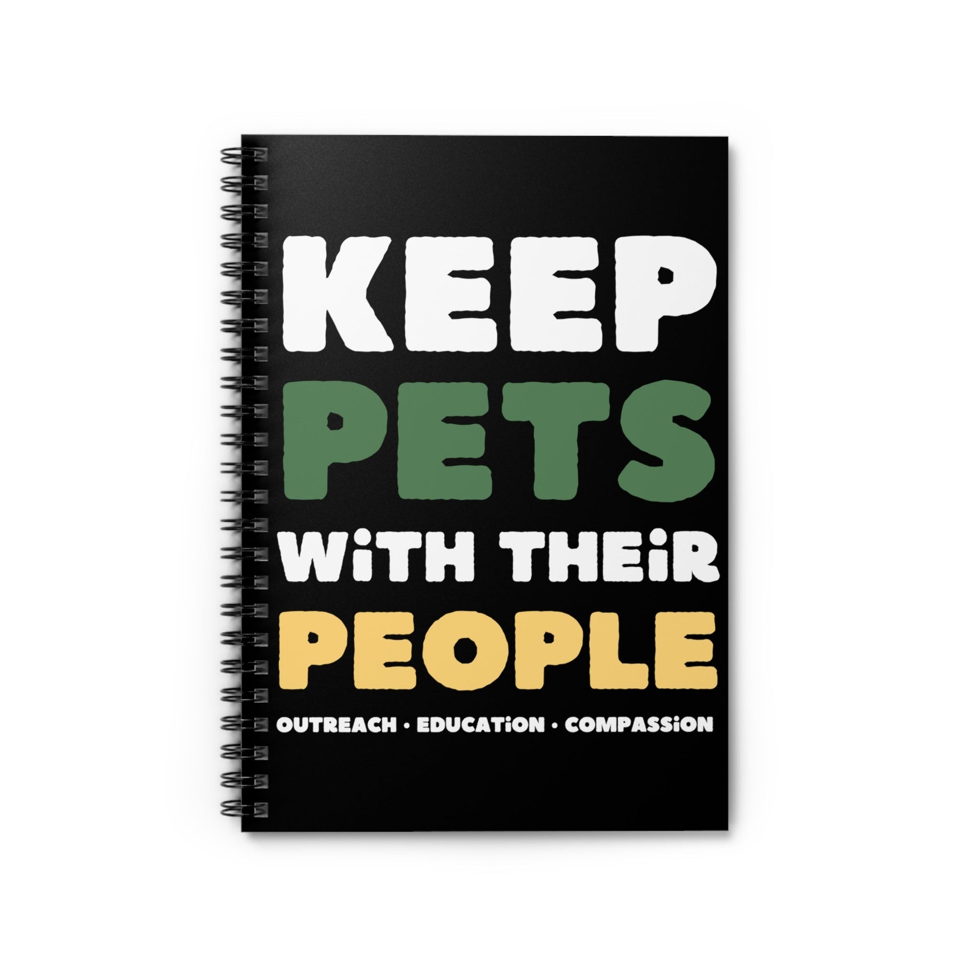 Keep Pets With Their People | Notebook - Detezi Designs-16841086493784435858