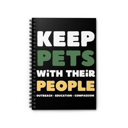 Keep Pets With Their People | Notebook - Detezi Designs-16841086493784435858