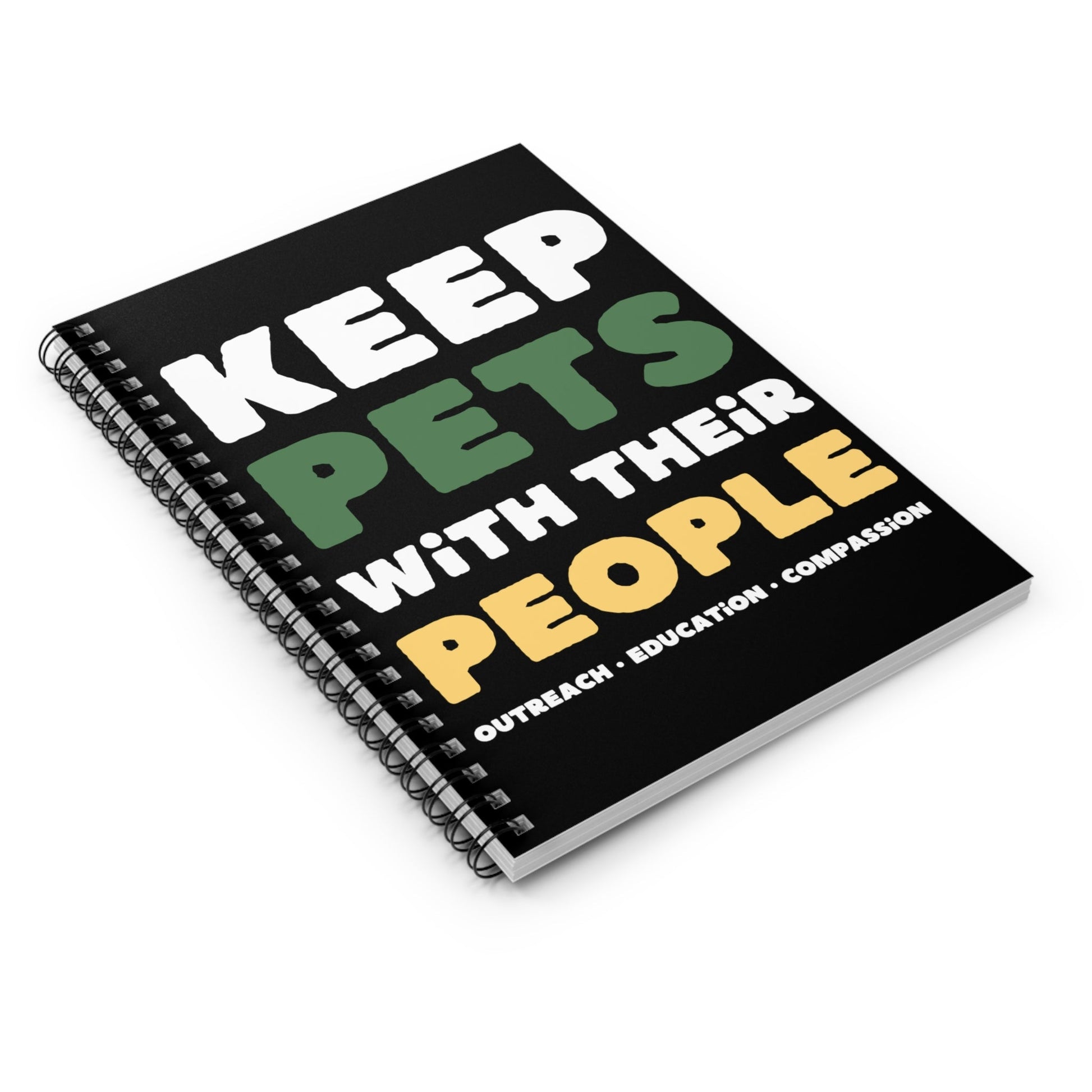 Keep Pets With Their People | Notebook - Detezi Designs-16841086493784435858