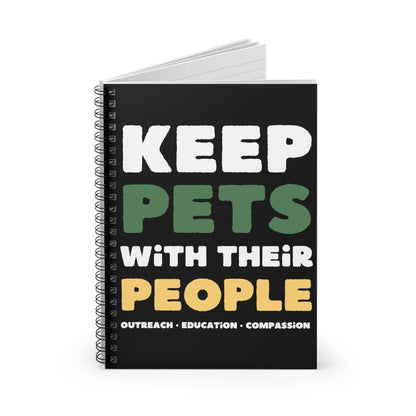 Keep Pets With Their People | Notebook - Detezi Designs-16841086493784435858