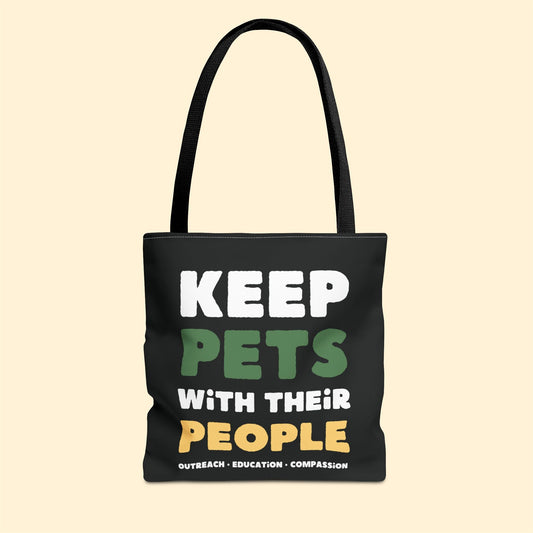 Keep Pets With Their People | Tote Bag - Detezi Designs - 17696127468956901088