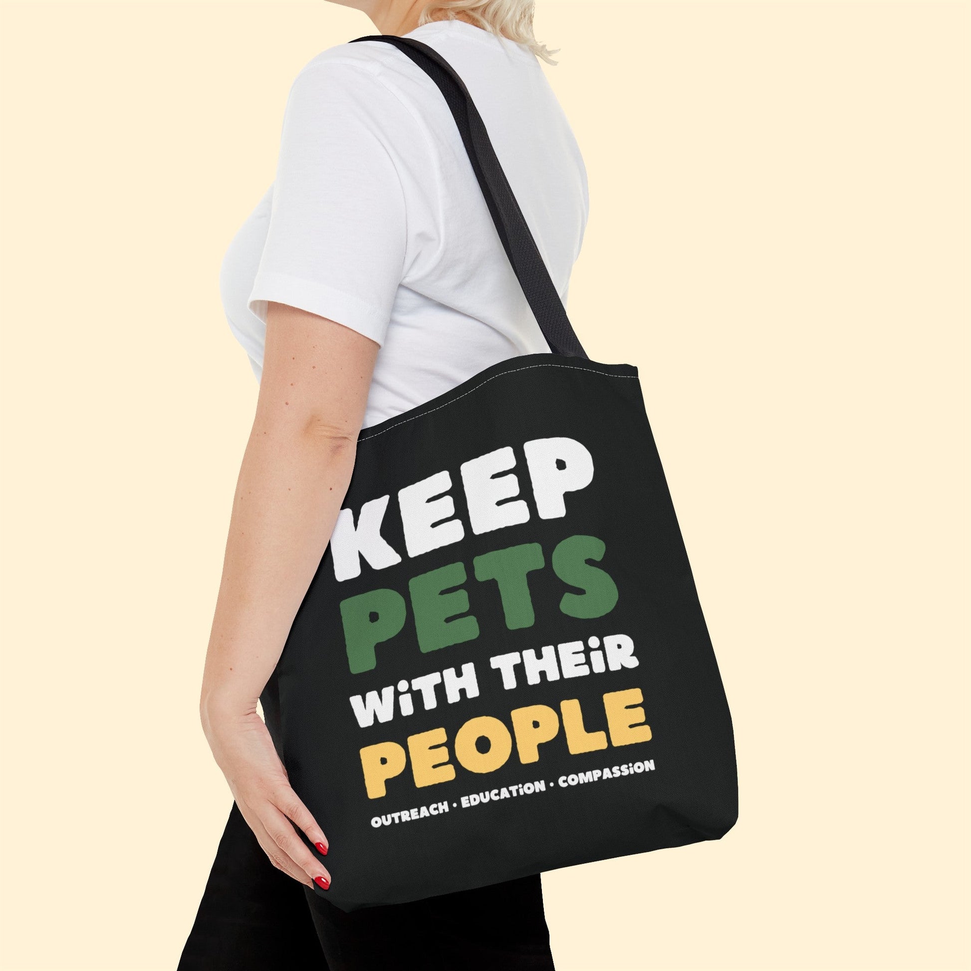 Keep Pets With Their People | Tote Bag - Detezi Designs-29169735912541623010