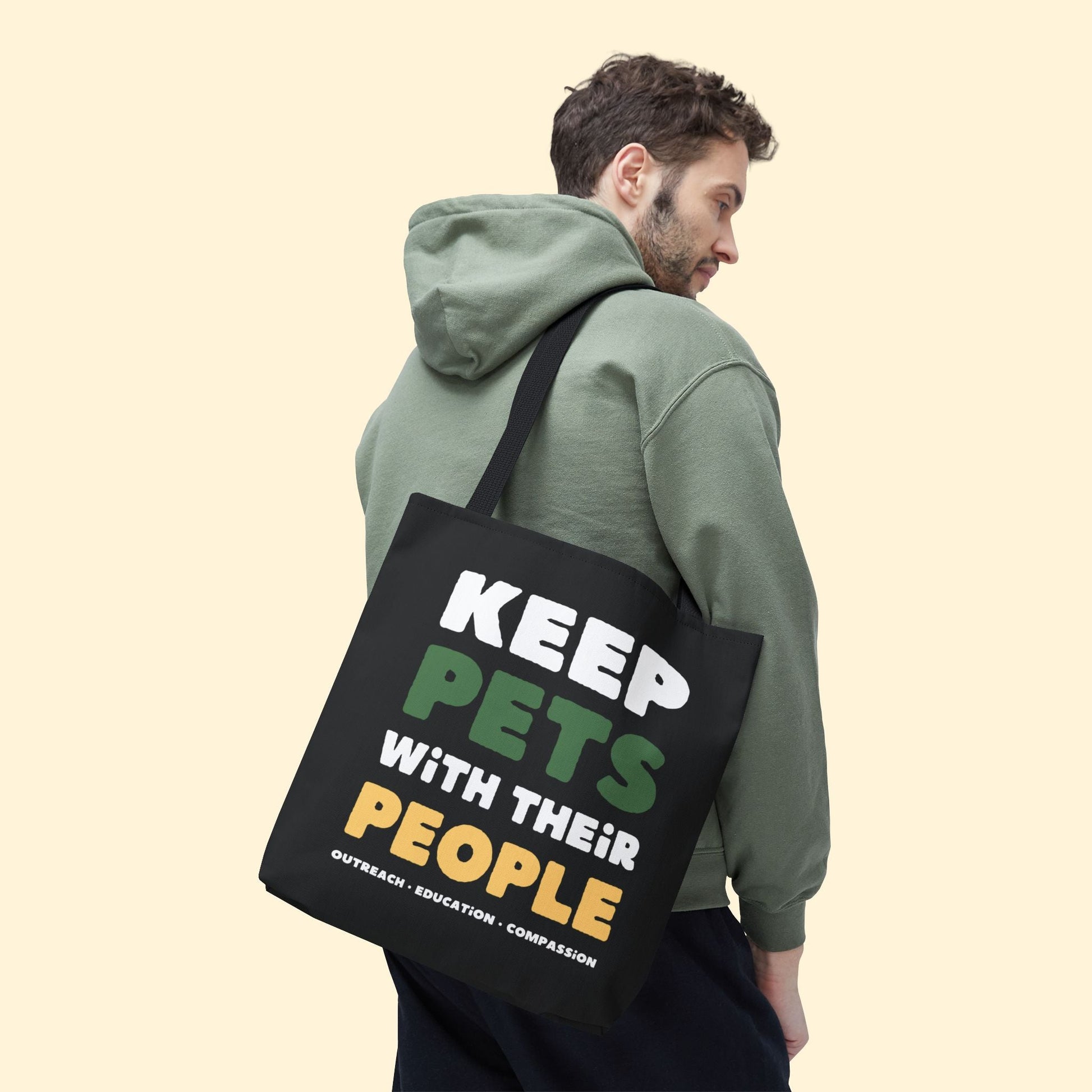 Keep Pets With Their People | Tote Bag - Detezi Designs - 29169735912541623010