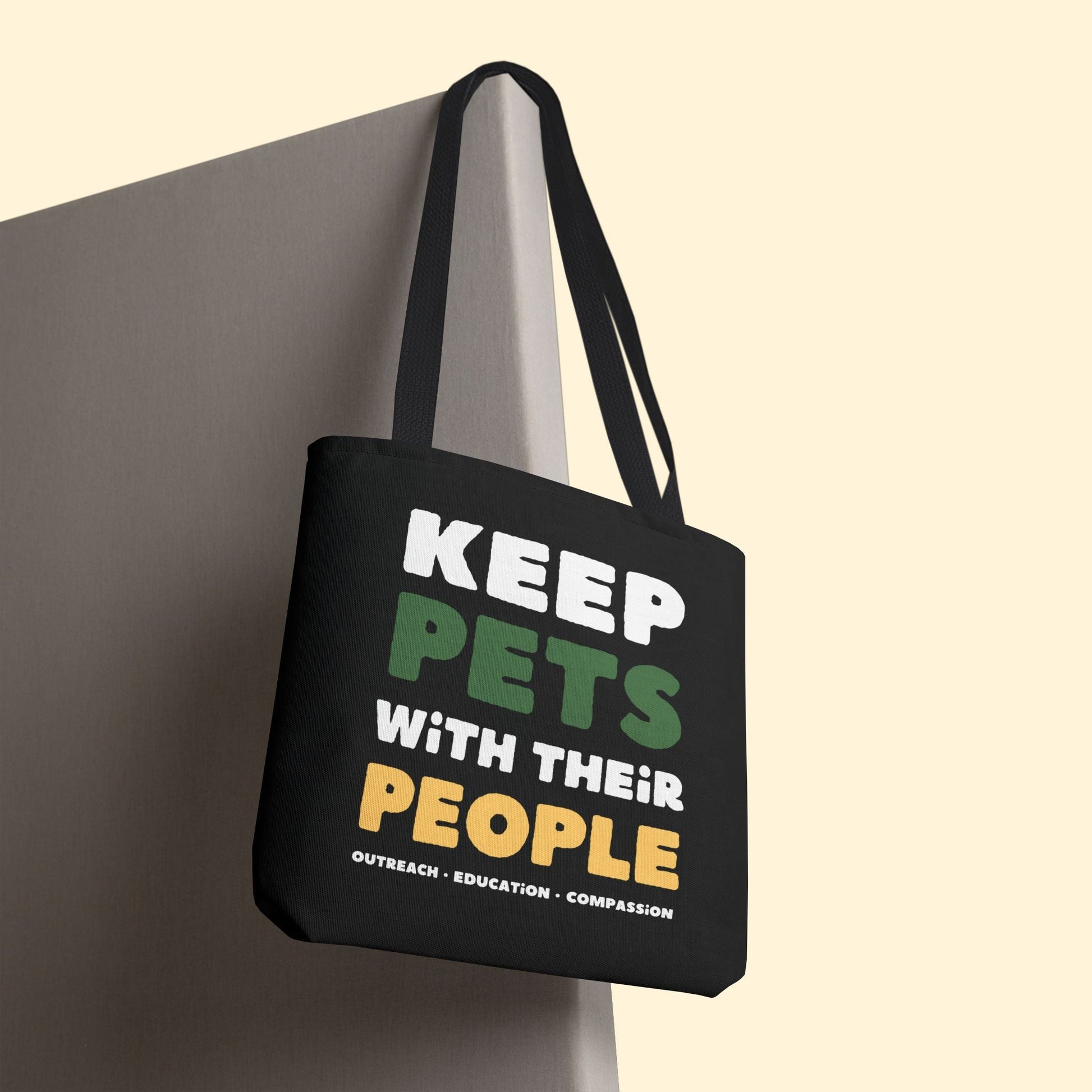 Keep Pets With Their People | Tote Bag - Detezi Designs - 92519938618207354317