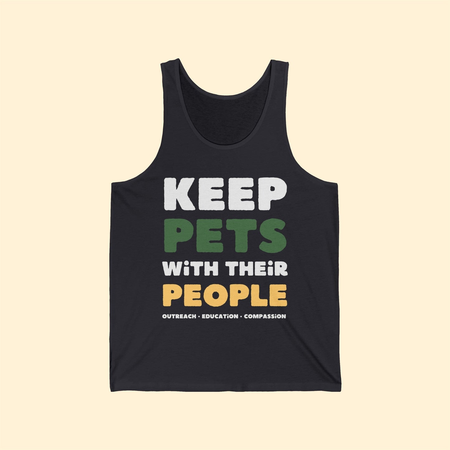 Keep Pets With Their People | Unisex Tank - Detezi Designs-17850070958096932517