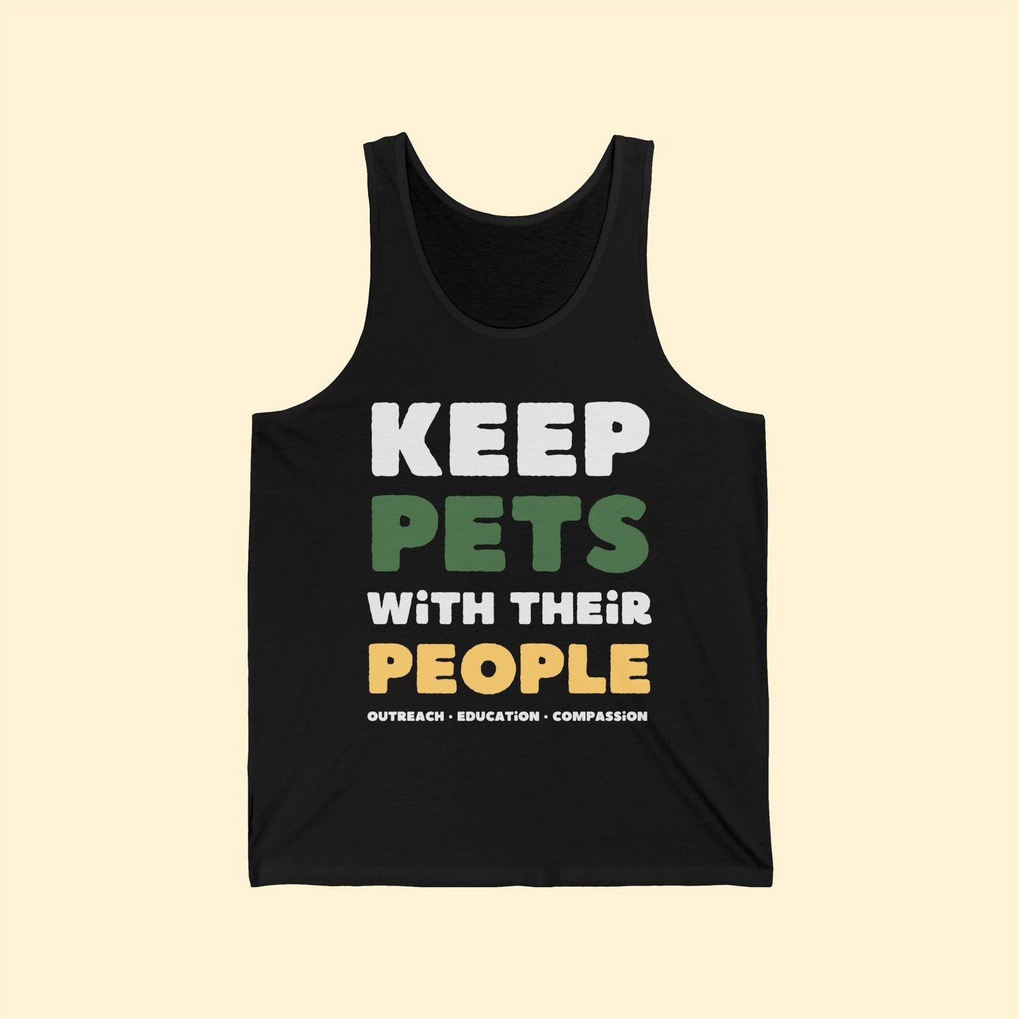 Keep Pets With Their People | Unisex Tank - Detezi Designs-41694376543097901308