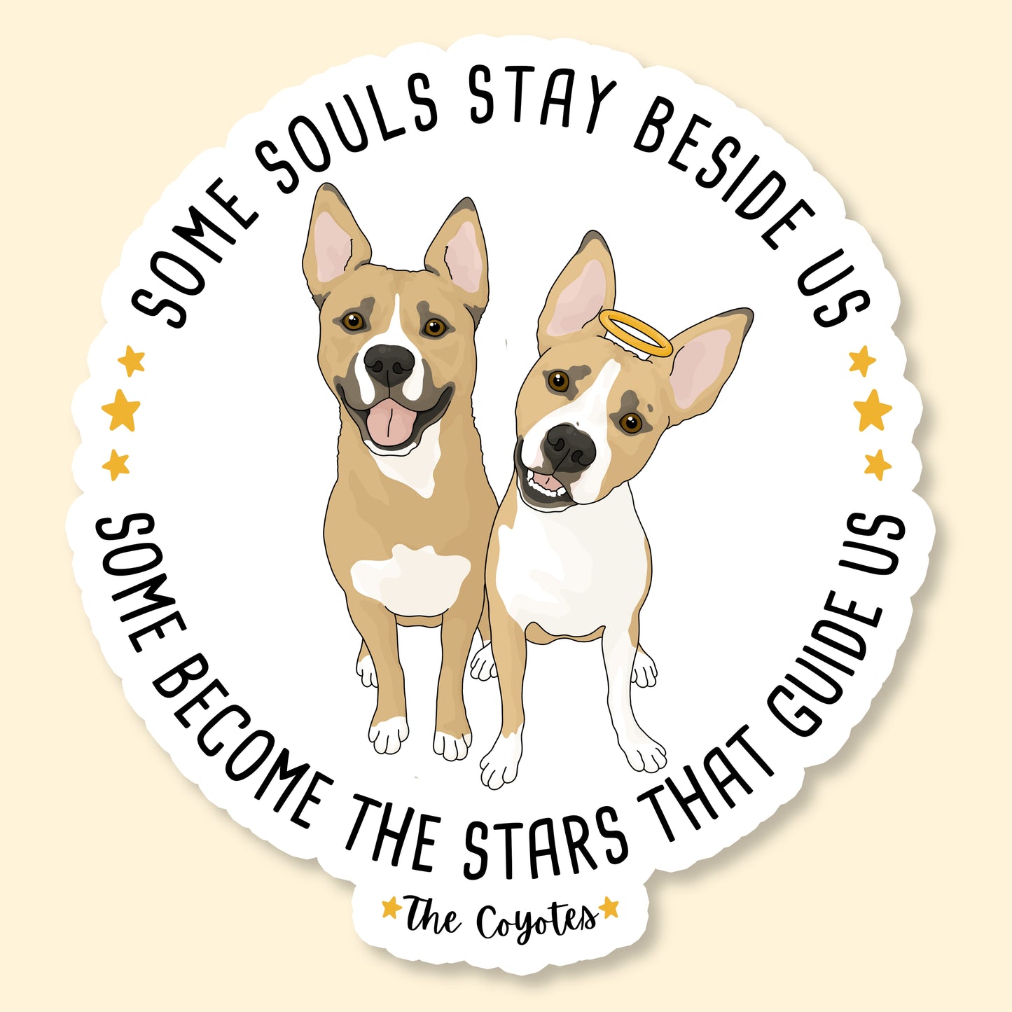 3" Sticker | FUNDRAISER | The KG Foundation | Nutty & Barney