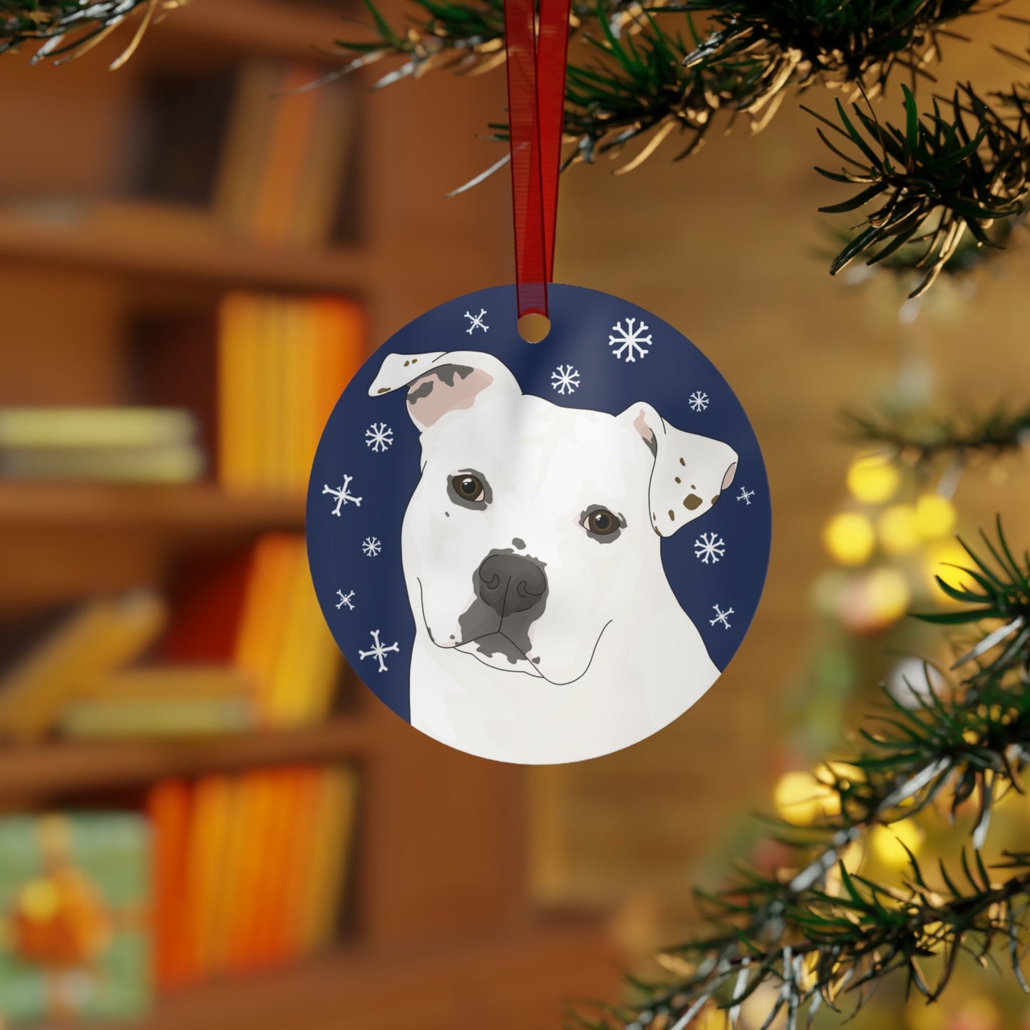 Knick Knack Pittie Pack | FUNDRAISER | 2024 Holiday Ornament - Detezi Designs - 11710029172055908037