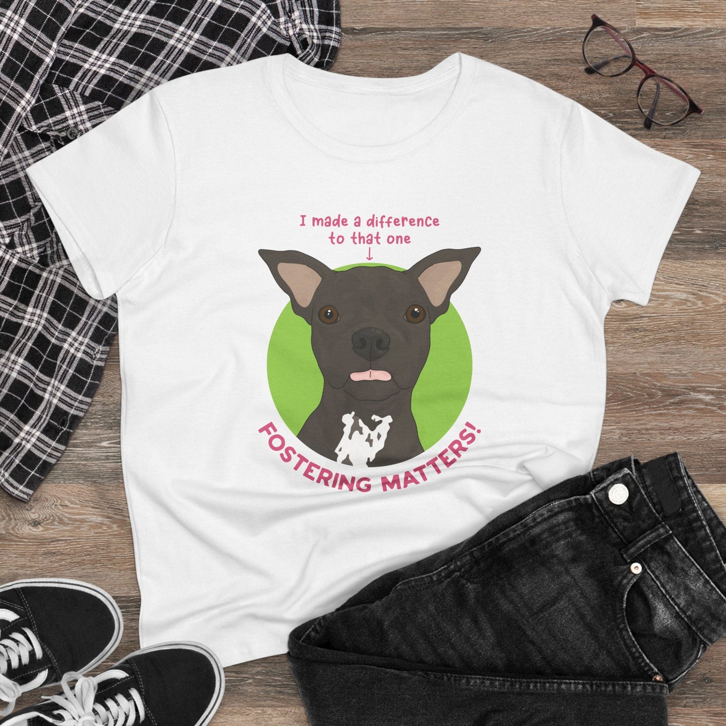 Ladies' Cut Crewneck Tee | FUNDRAISER | Dewey | Maybel's Legacy - Detezi Designs - 33406777003468448969
