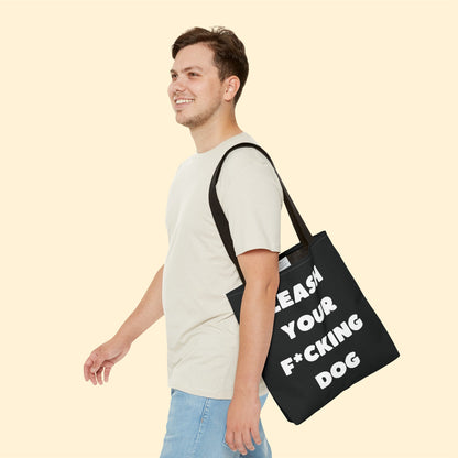Leash Your F*cking Dog | Tote Bag - Detezi Designs-24157959621455327588