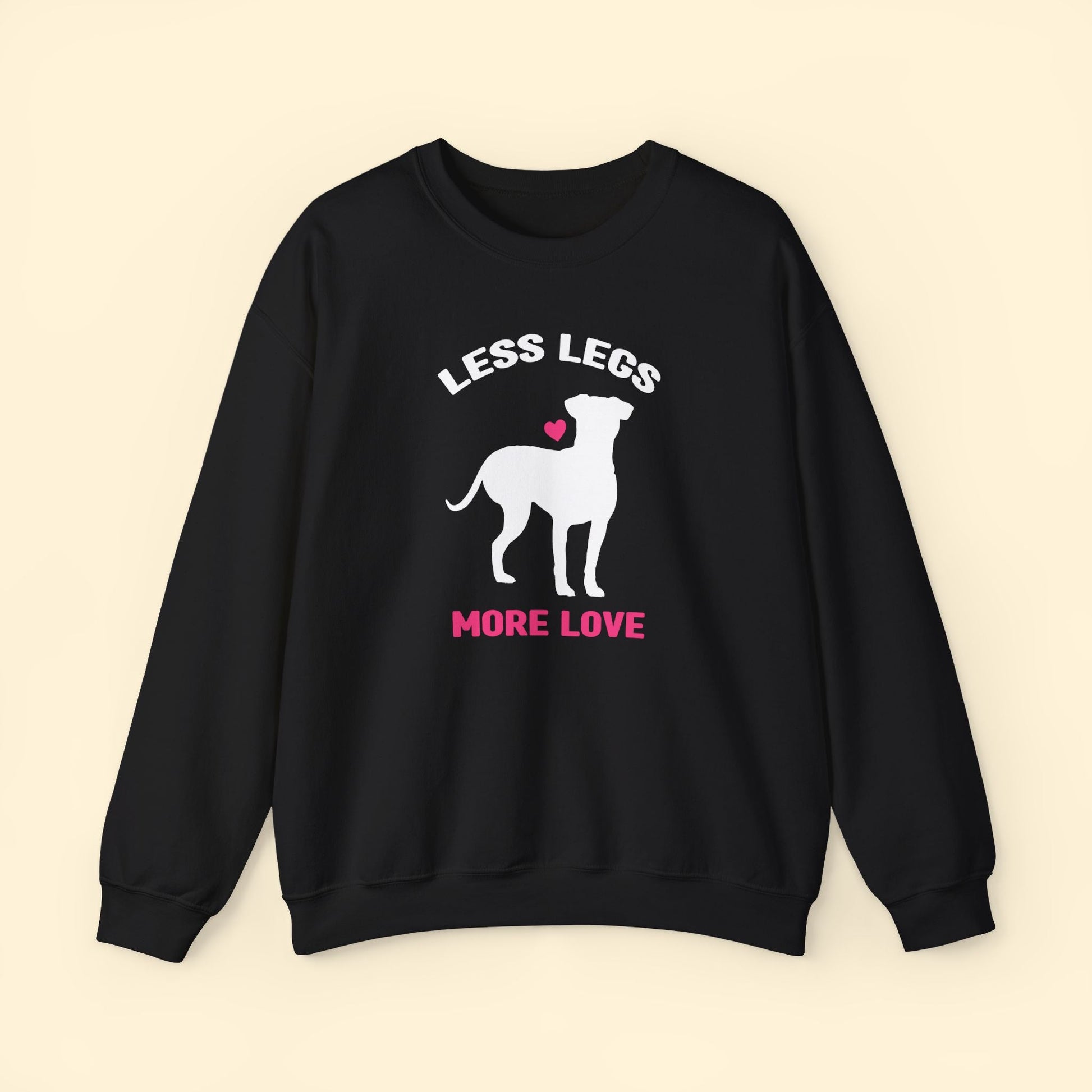 Less Legs, More Love | Crewneck Sweatshirt - Detezi Designs - 87423513126842534894