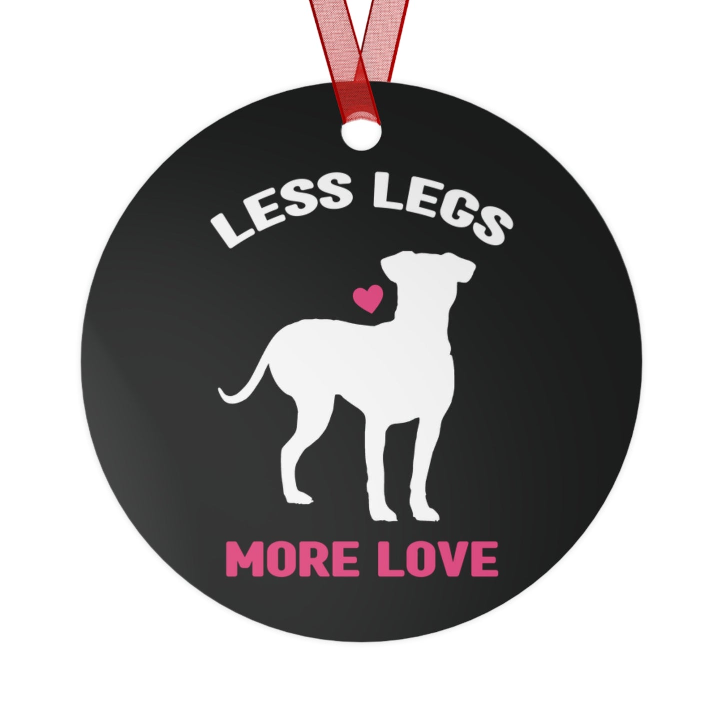 Less Legs, More Love | Holiday Ornament - Detezi Designs - 10842551480498222956