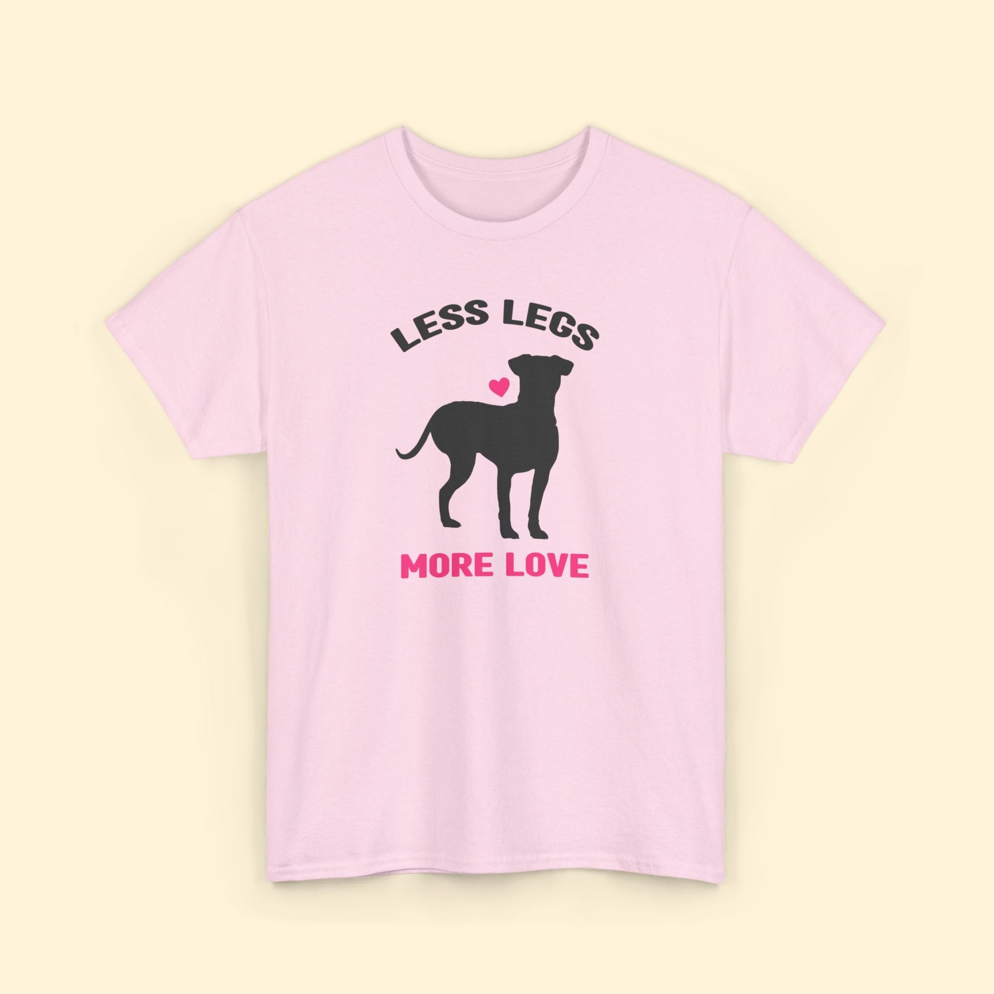 Less Legs, More Love | T - shirt - Detezi Designs - 11728353714508993179