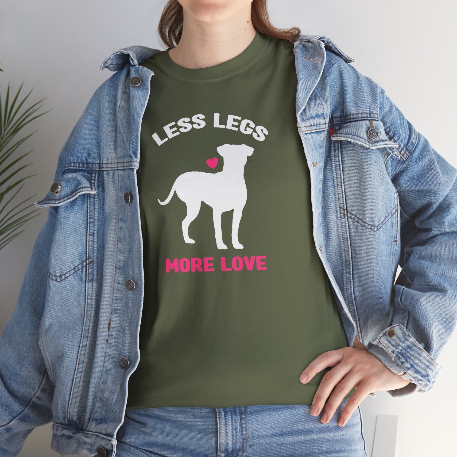 Less Legs, More Love | T - shirt - Detezi Designs - 79572787184362023220