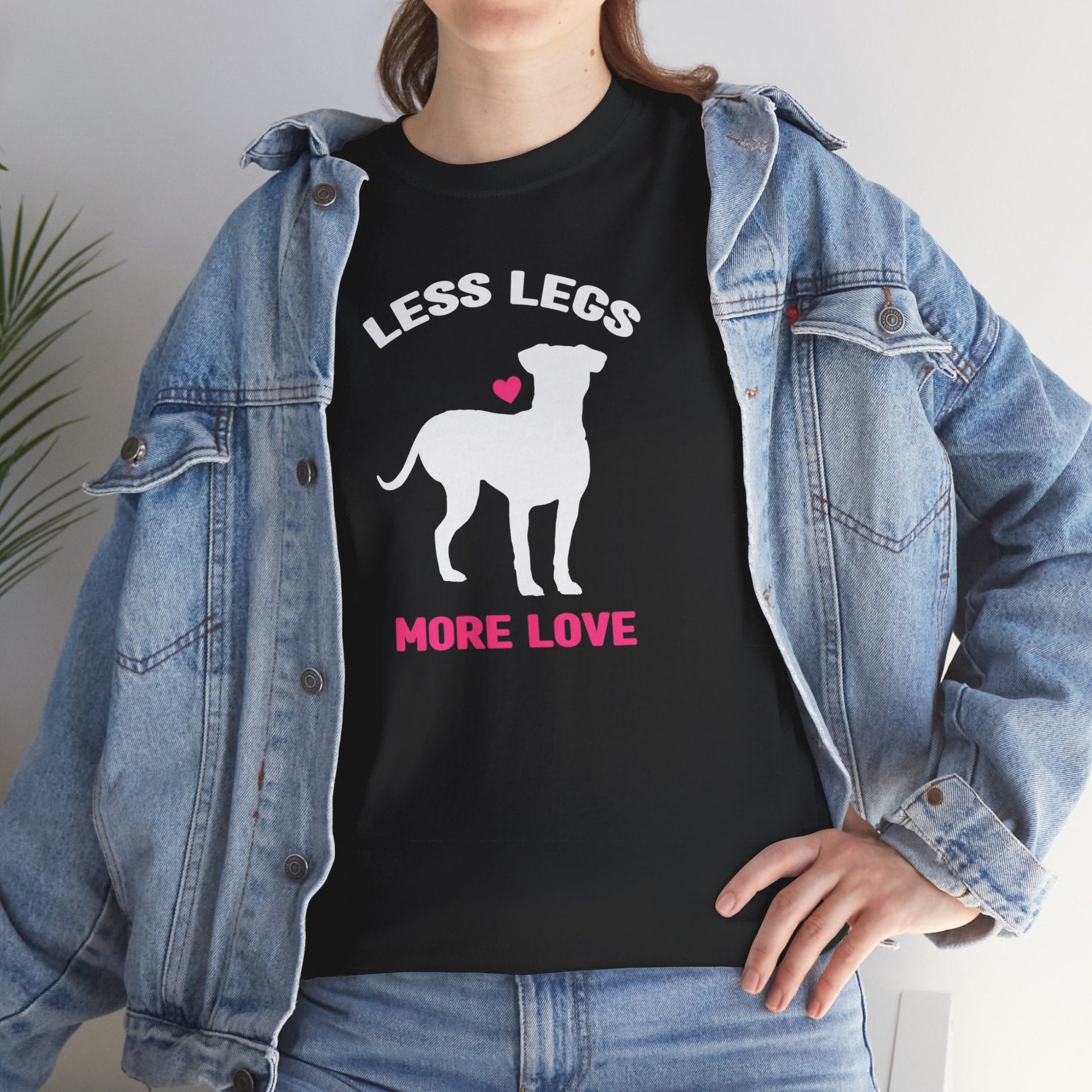 Less Legs, More Love | T - shirt - Detezi Designs - 79572787184362023220