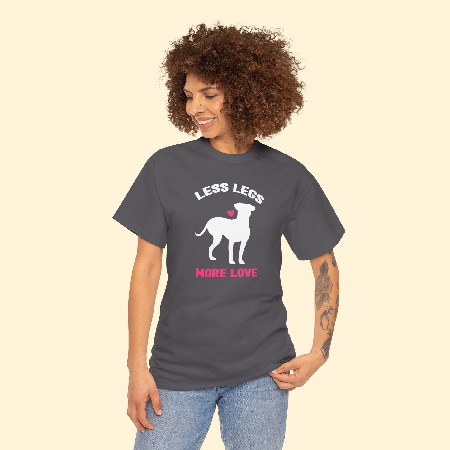 Less Legs, More Love | T - shirt - Detezi Designs - 79572787184362023220