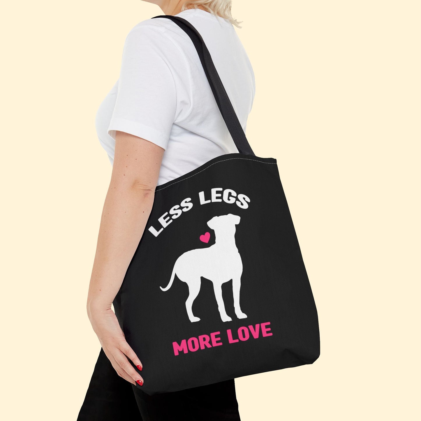 Less Legs, More Love | Tote Bag - Detezi Designs - 15411776971085960124