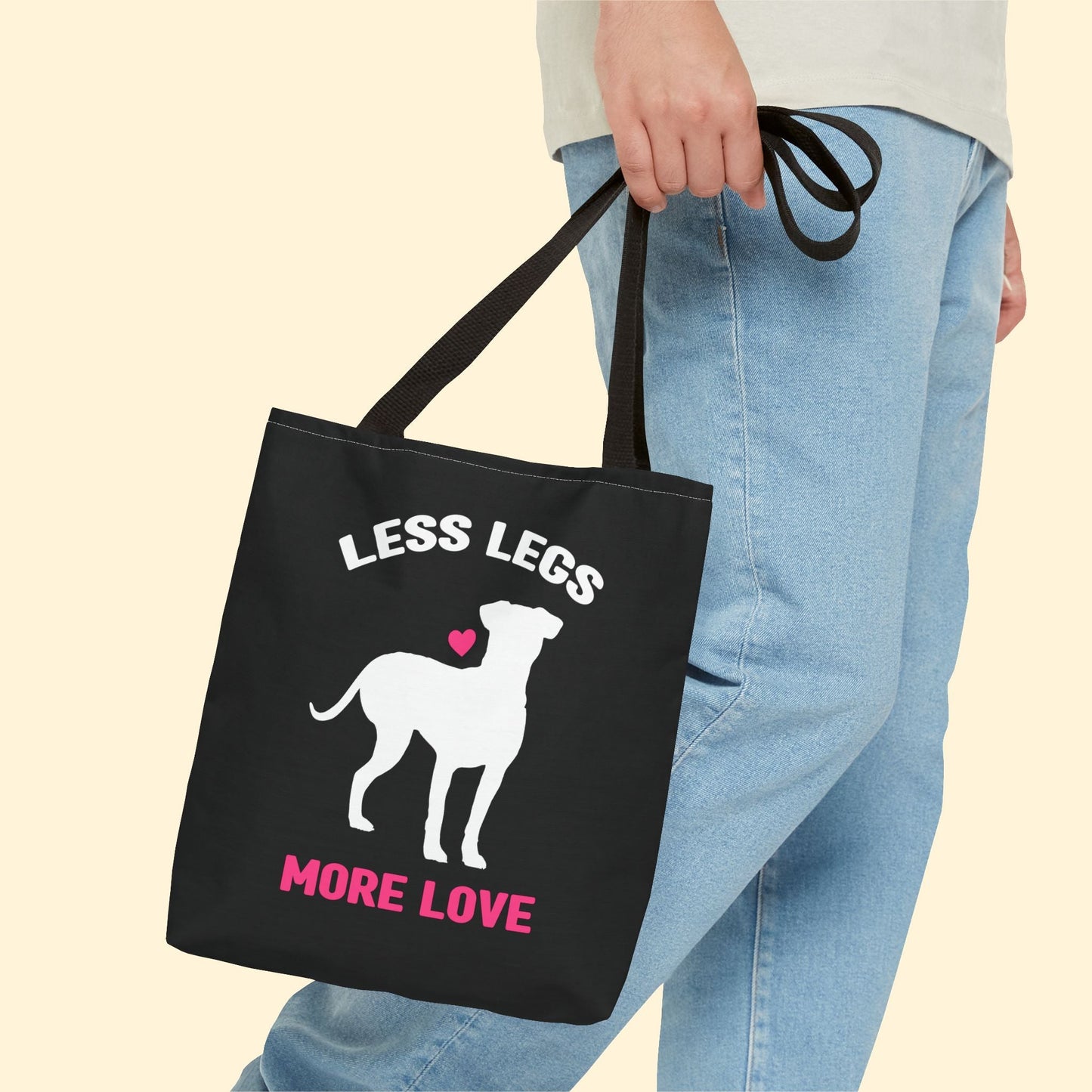 Less Legs, More Love | Tote Bag - Detezi Designs - 15411776971085960124