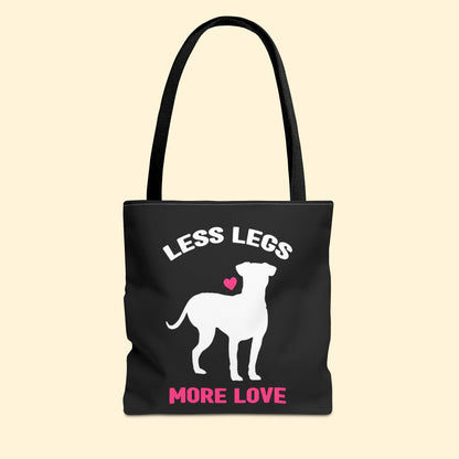 Less Legs, More Love | Tote Bag - Detezi Designs - 54419708520475694792