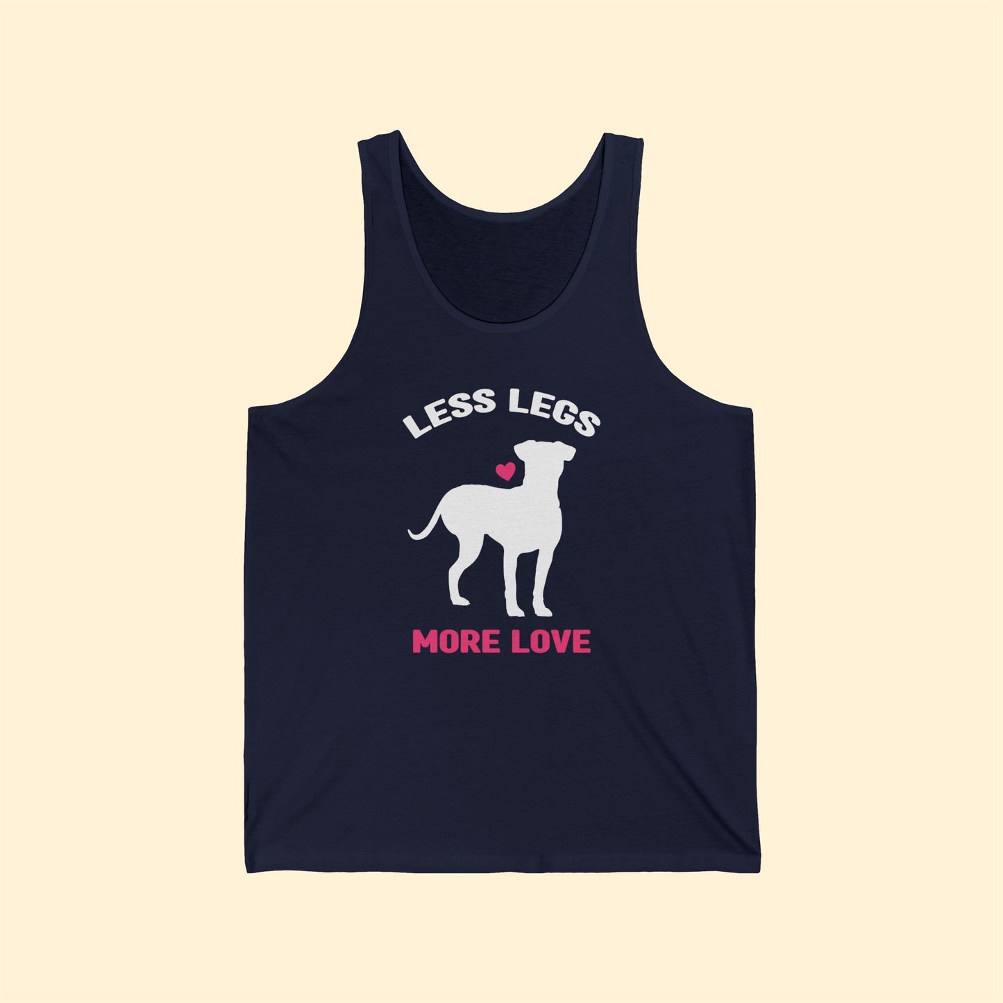 Less Legs, More Love | Unisex Tank - Detezi Designs-59232738038523970377