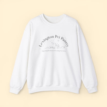 Lexington Pet Pantry | FUNDRAISER | Crewneck Sweatshirt - Detezi Designs-18284055623473366704