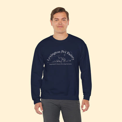 Lexington Pet Pantry | FUNDRAISER | Crewneck Sweatshirt - Detezi Designs-23904728110243050957