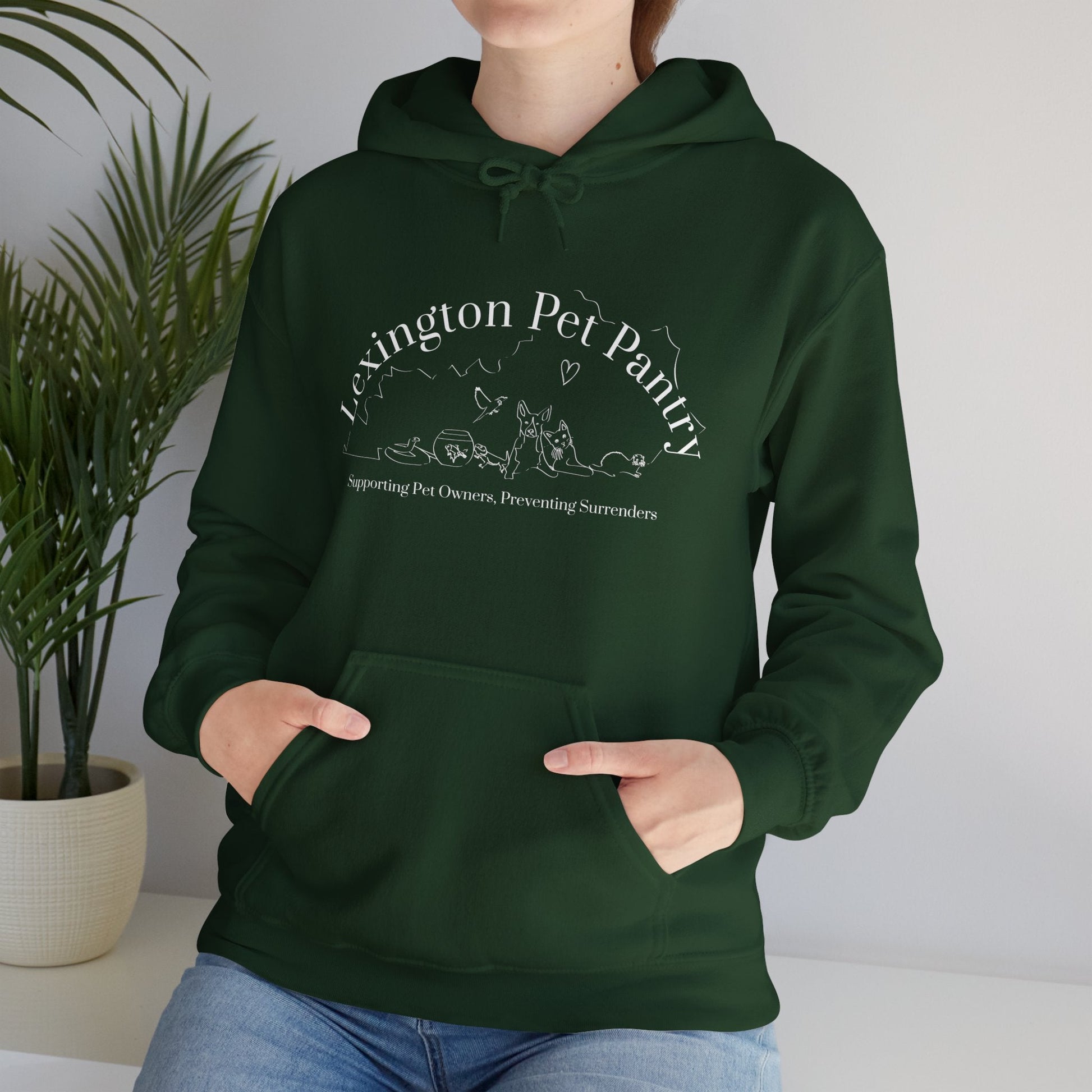 Lexington Pet Pantry | FUNDRAISER | Hooded Sweatshirt - Detezi Designs-87456040945544637622