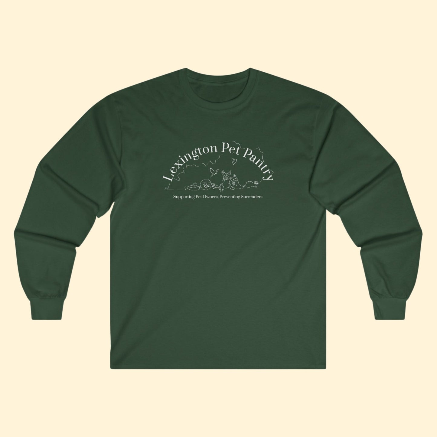 Lexington Pet Pantry | FUNDRAISER | Long Sleeve Tee - Detezi Designs - 25087004420470505174