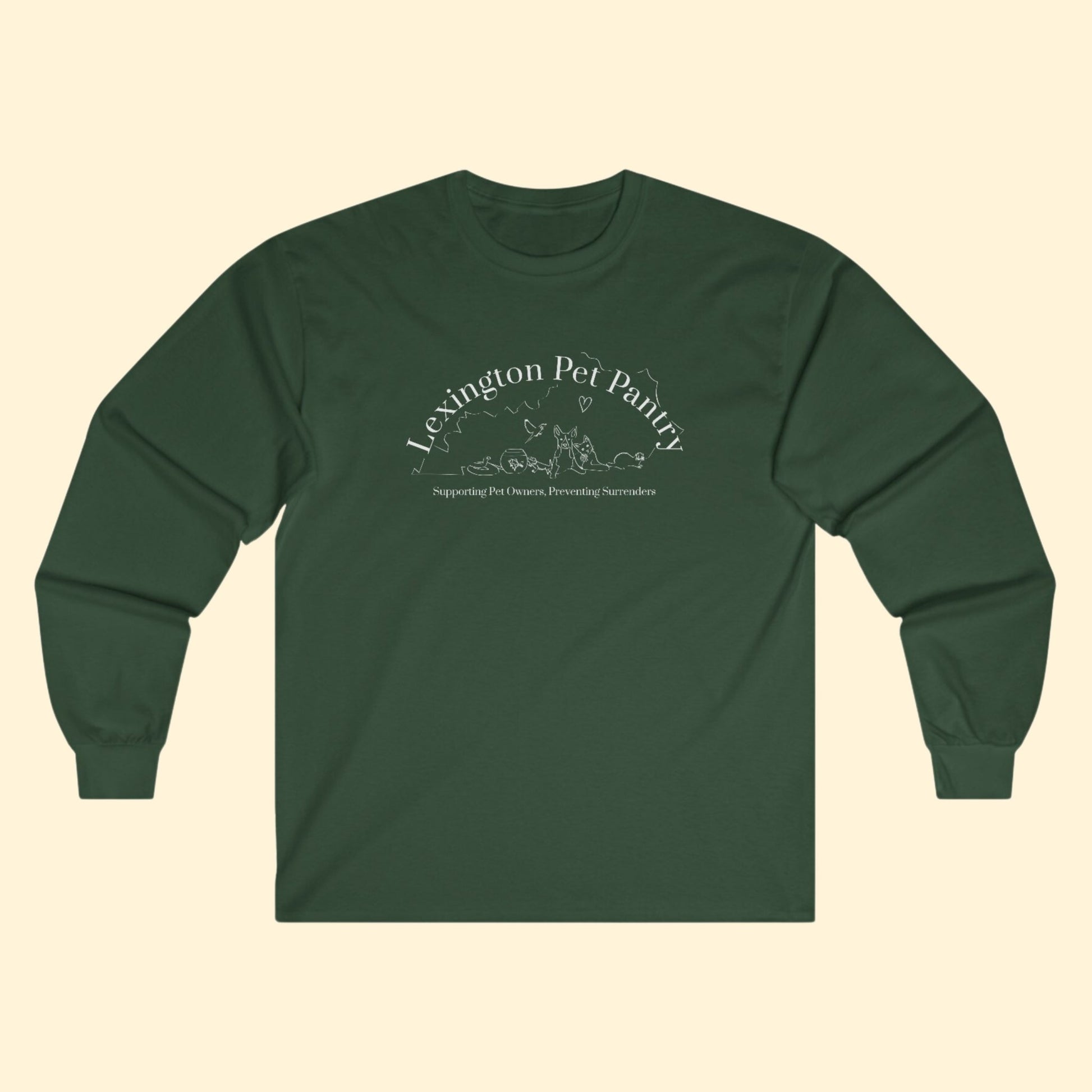 Lexington Pet Pantry | FUNDRAISER | Long Sleeve Tee - Detezi Designs - 25087004420470505174