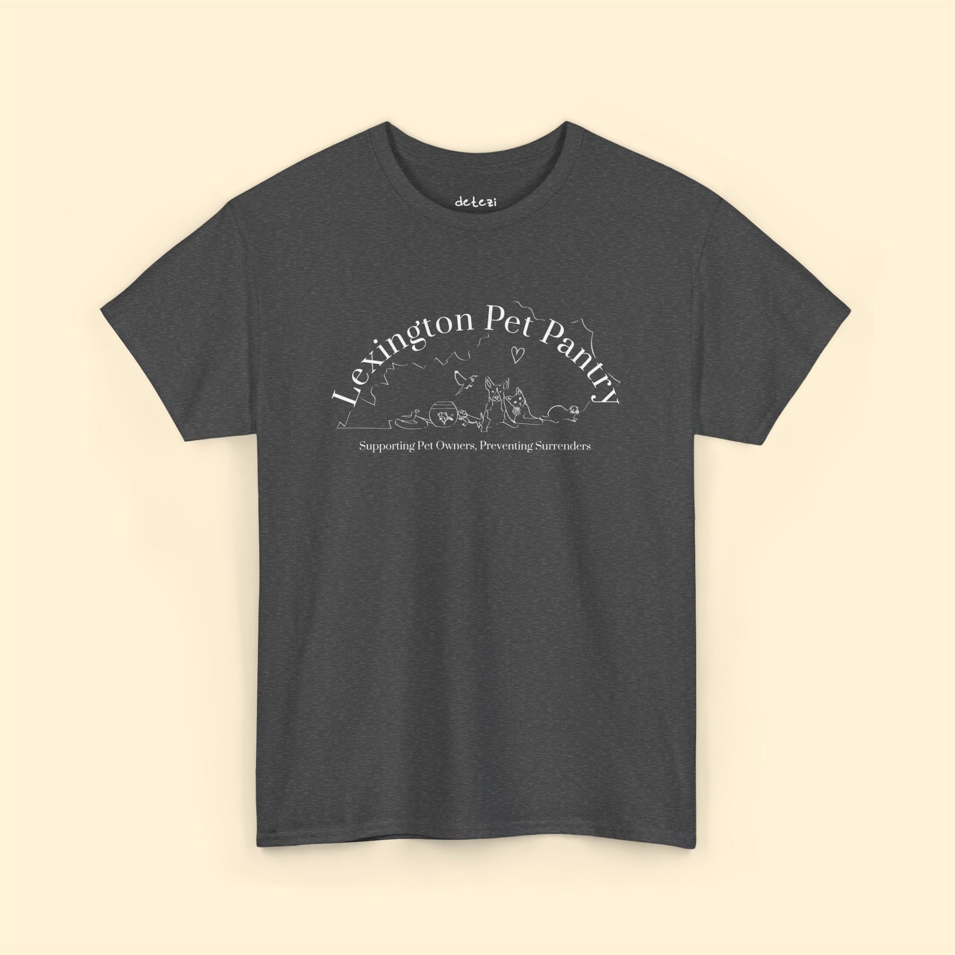 Lexington Pet Pantry | FUNDRAISER | T-shirt - Detezi Designs-25574888225272746797