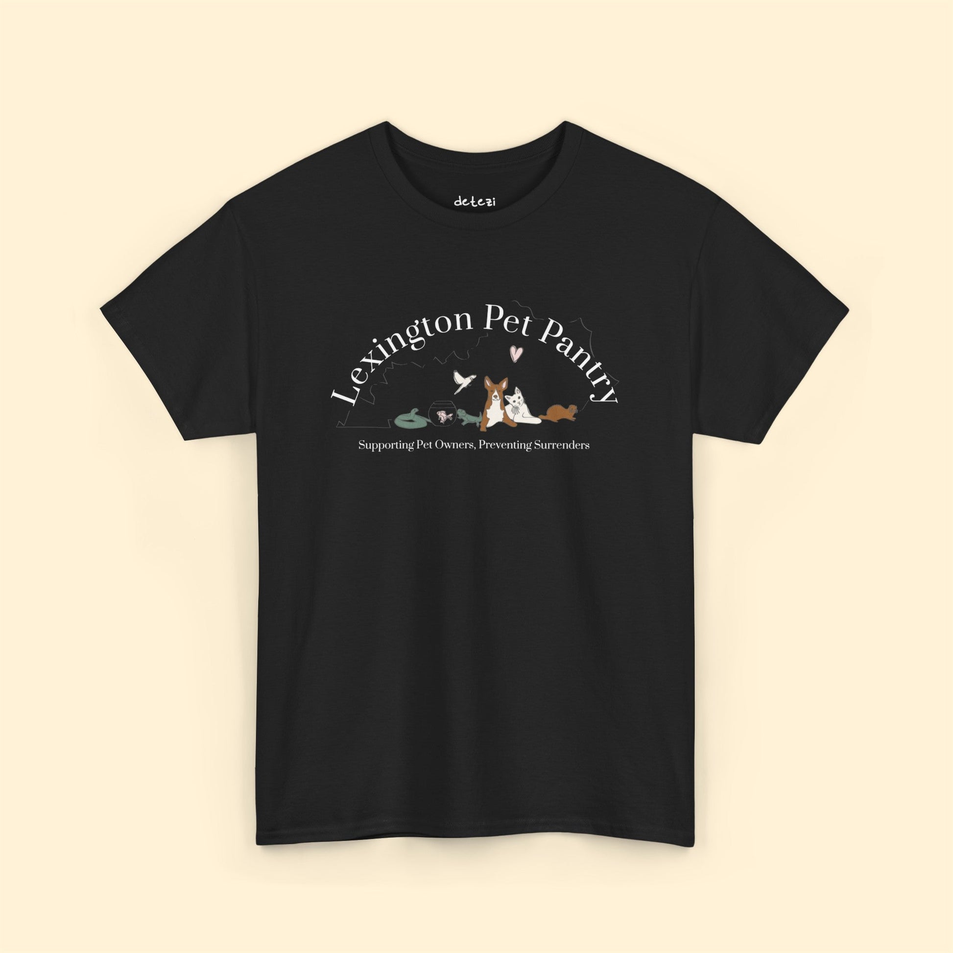 Lexington Pet Pantry | FUNDRAISER | T-shirt - Detezi Designs-79015342295609334815