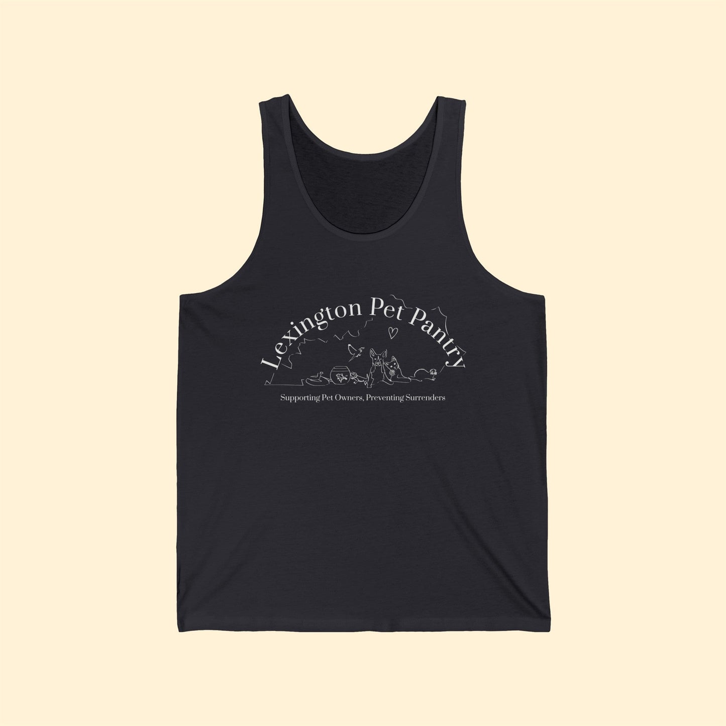 Lexington Pet Pantry | FUNDRAISER | Unisex Jersey Tank - Detezi Designs-17786823283678125647