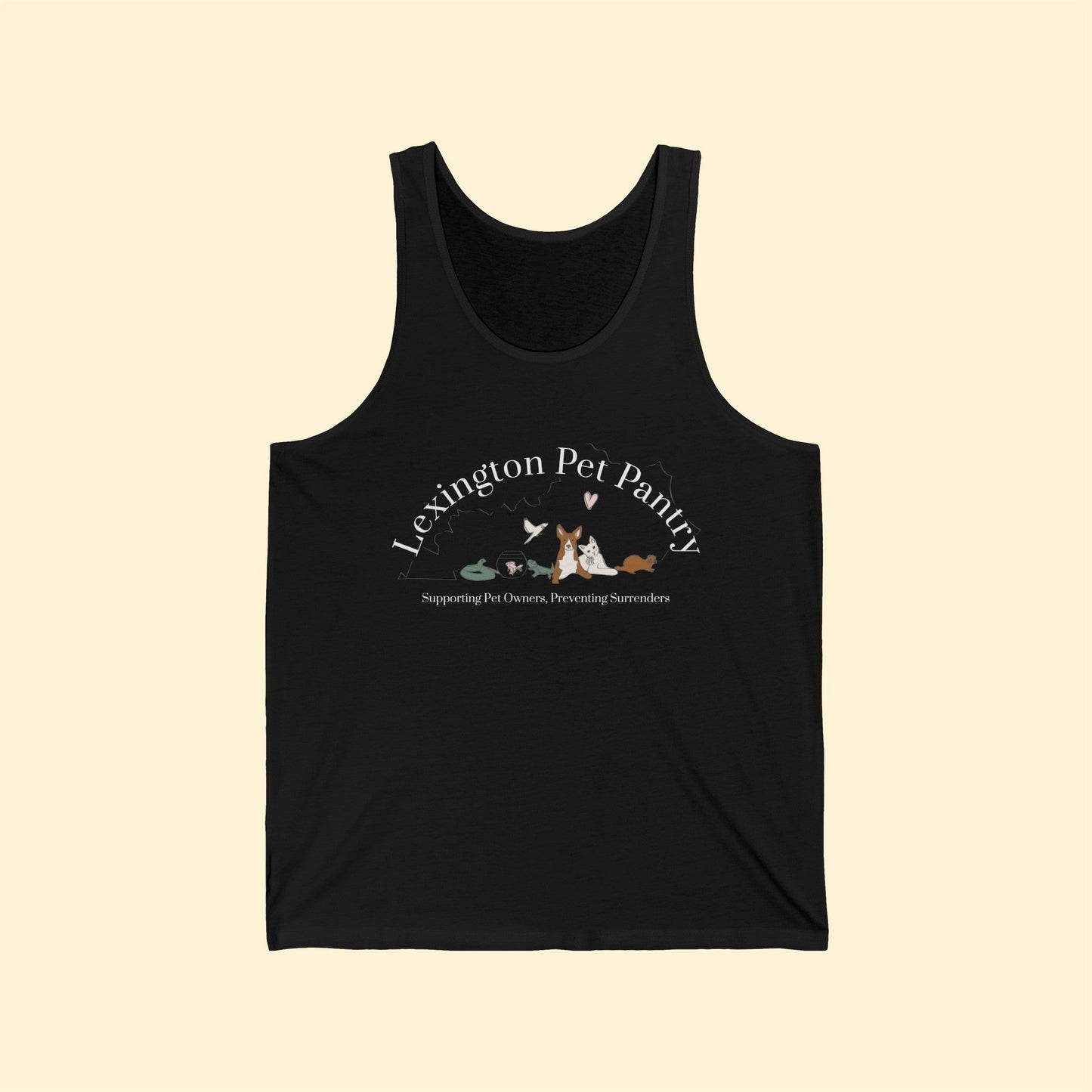 Lexington Pet Pantry | FUNDRAISER | Unisex Jersey Tank - Detezi Designs-20272468670250995589