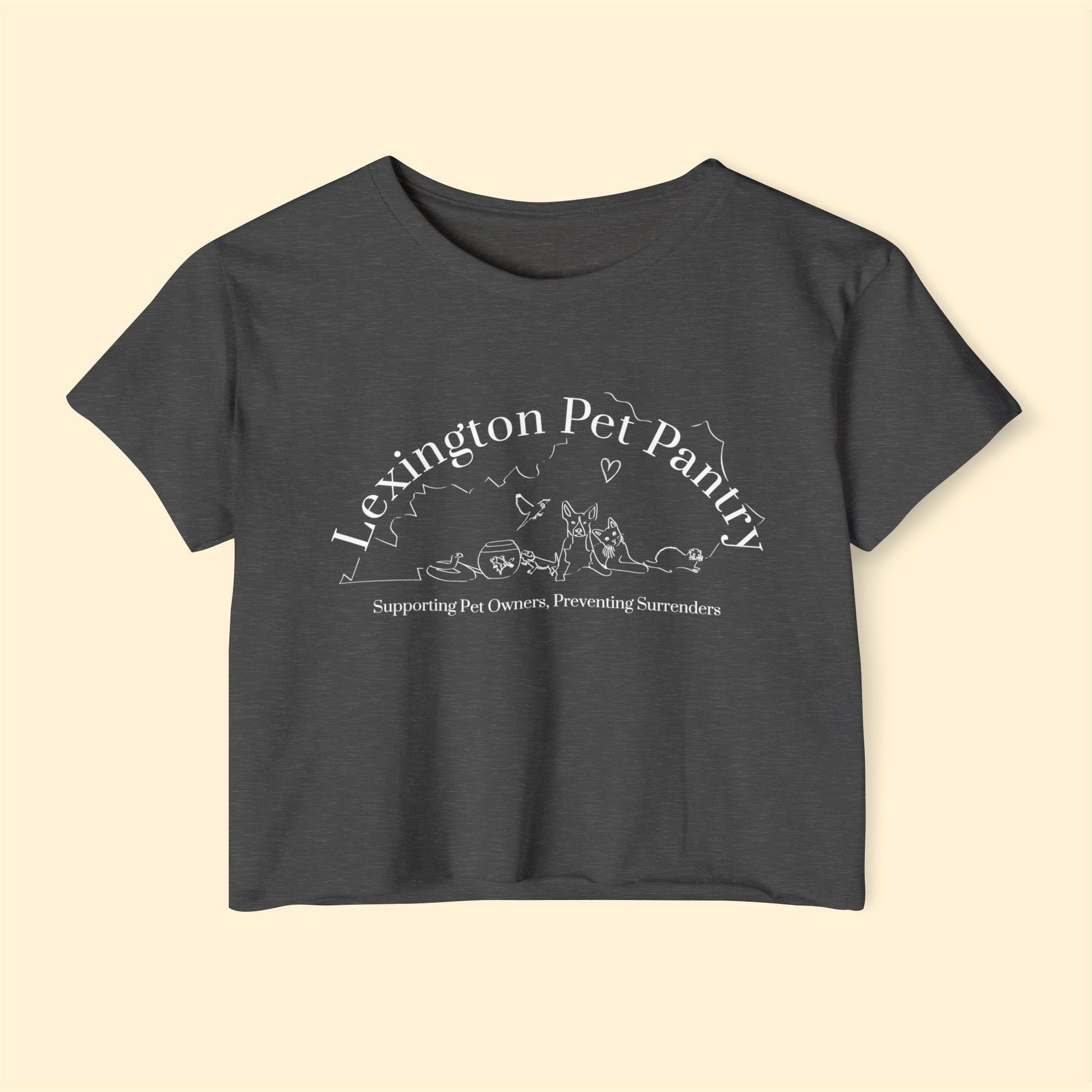 Lexington Pet Pantry | FUNDRAISER | Women's Festival Crop Top - Detezi Designs-30335409893005335634