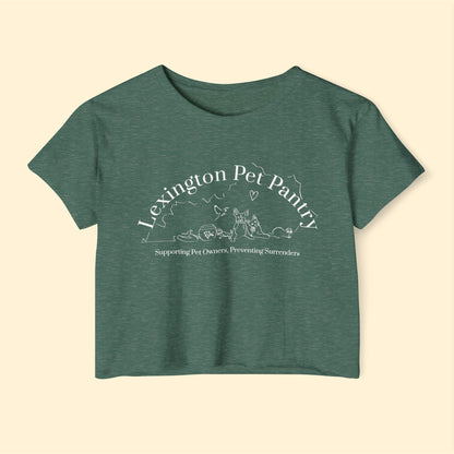 Lexington Pet Pantry | FUNDRAISER | Women's Festival Crop Top - Detezi Designs-32969406677738999540