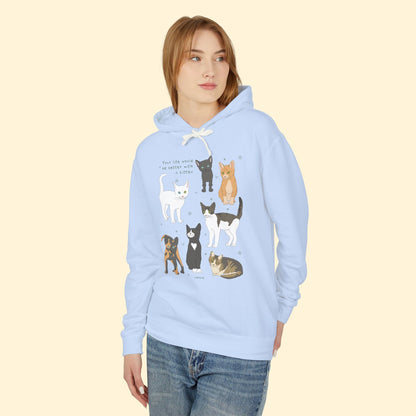 Life Would Be Better | Lightweight Comfort Colors Hooded Sweatshirt - Detezi Designs - 28737231724723189287