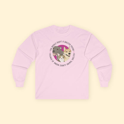 Long Sleeve Tee | FUNDRAISER | Friends of Anson County Animal Shelter - Detezi Designs - 81706871832491818075