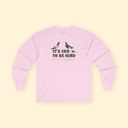 Long Sleeve Tee | FUNDRAISER | Great Lakes Pigeon Rescue - Detezi Designs - 19113891374238616988